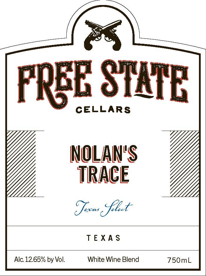 TABC label artwork for Free State Cellars Nolan's Trace