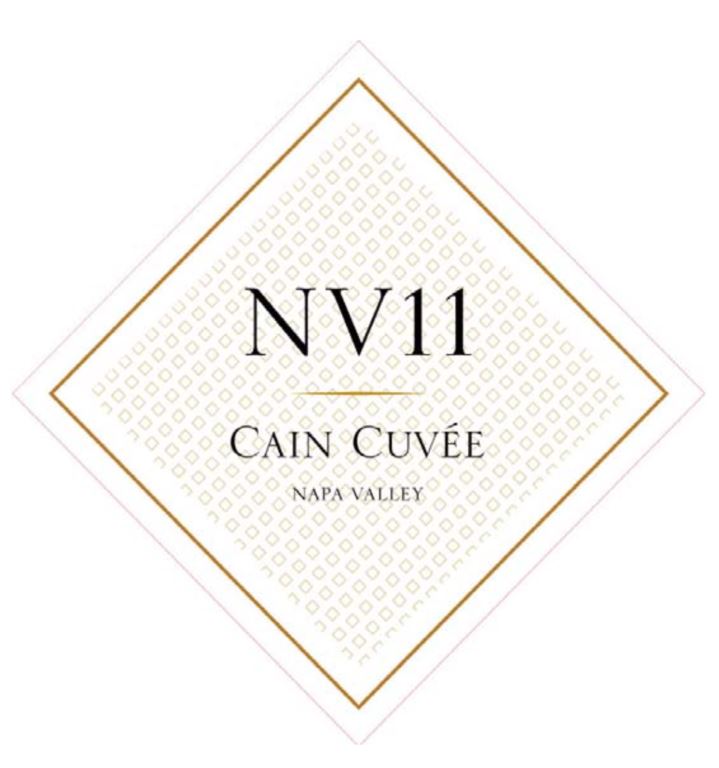 TABC label artwork for CAIN CUVEE NAPA VALLEY RED WINE
