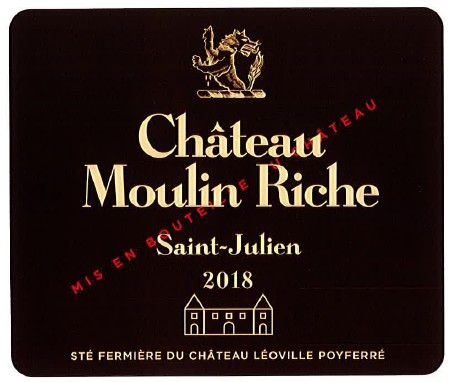 TABC label artwork for CHATEAU MOULIN RICHE SAINT-JULIEN