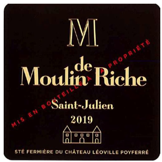 TABC label artwork for M DE MOULIN RICHE SAINT-JULIEN