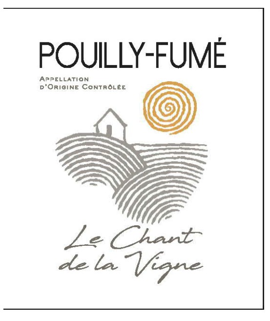 TABC label artwork for LE CHANT DE LA VIGNE