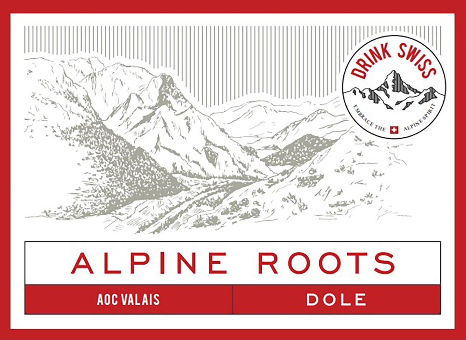 TABC label artwork for Alpine Roots Dole