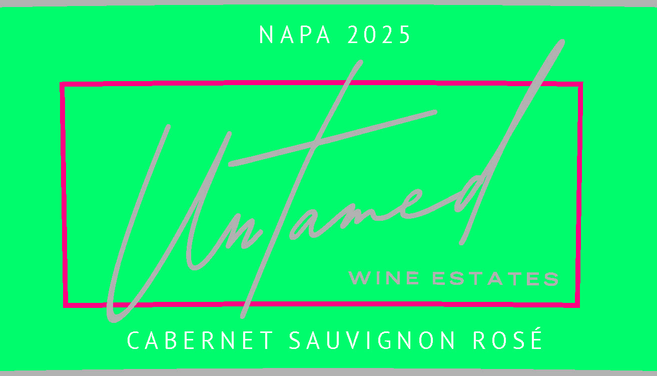 TABC label artwork for Untamed Wine Estates Napa Valley Cabernet Sauvignon Rose