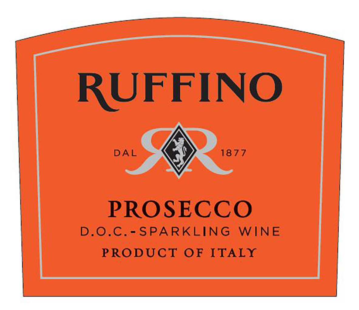 TABC label artwork for Ruffino Prosecco DOC