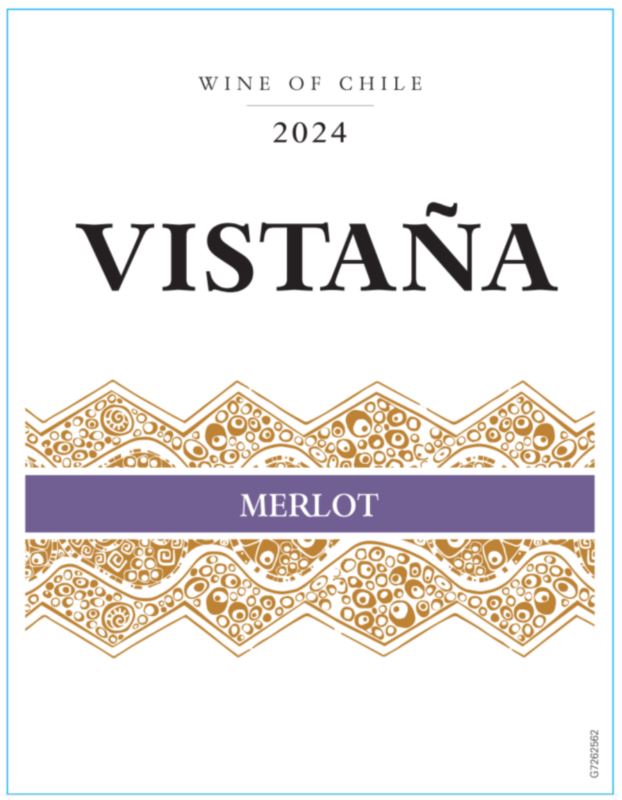 TABC label artwork for VISTANA VALLE CENTRAL RED WINE