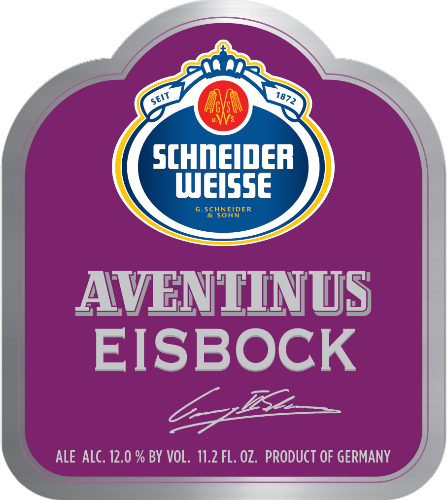 TABC label artwork for SCHNEIDER WEISSE AVENTINUS EISBOCK