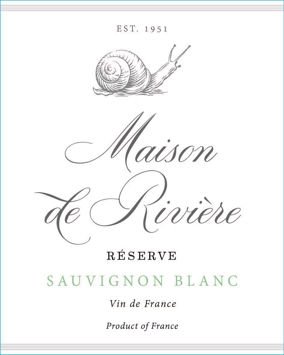 TABC label artwork for MAISON DE RIVIERE SAUVIGNON BLANC VIN DE FRANCE