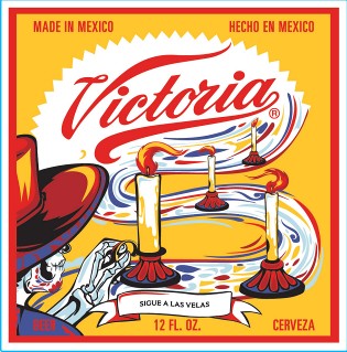 TABC label artwork for Victoria Sigue a Las Velas