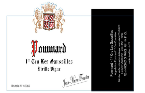 TABC label artwork for DOMAINE COMTE DE CHAPELLE JEAN-MARIE FOURRIER