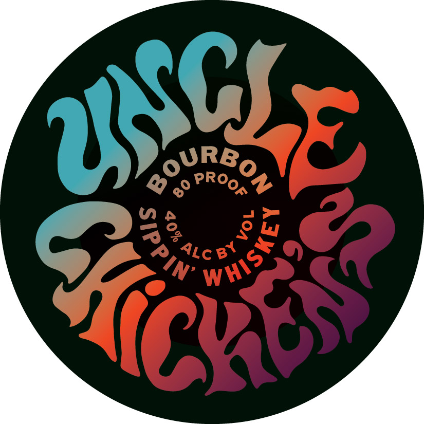 TABC label artwork for Uncle Chicken's Sippin Whiskey