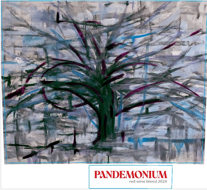 TABC label artwork for Pandemonium Red Wine Paso Robles 0685