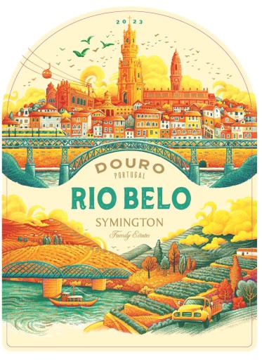 TABC label artwork for Rio Belo Douro Branco