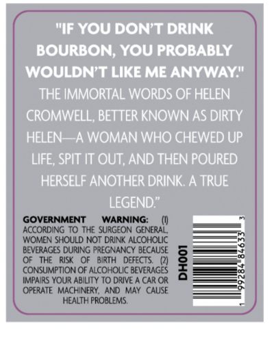 TABC label artwork for Old Common Wealth Distillery DH Cromwell