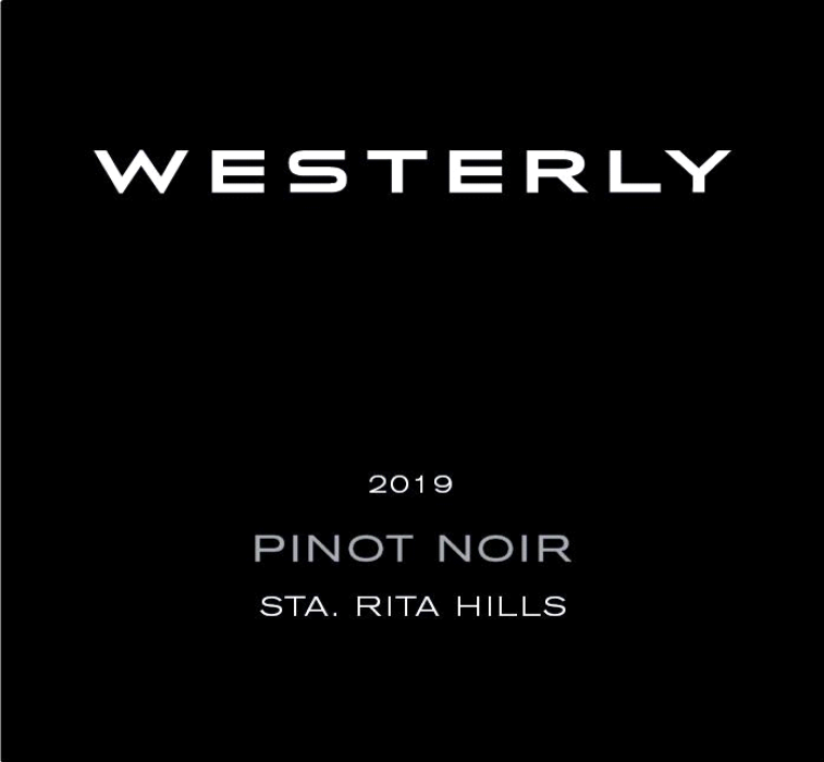 TABC label artwork for Westerly Pinot Noir Sta Rita Hills