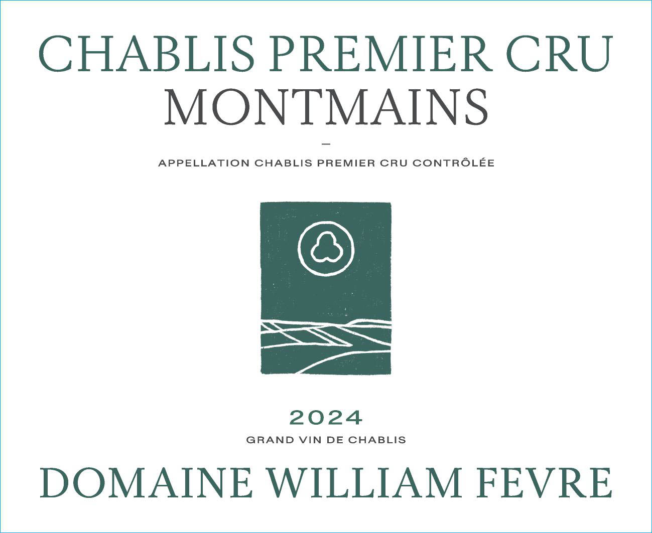 TABC label artwork for William Fevre Chablis 1er Cru Montmains Domaine