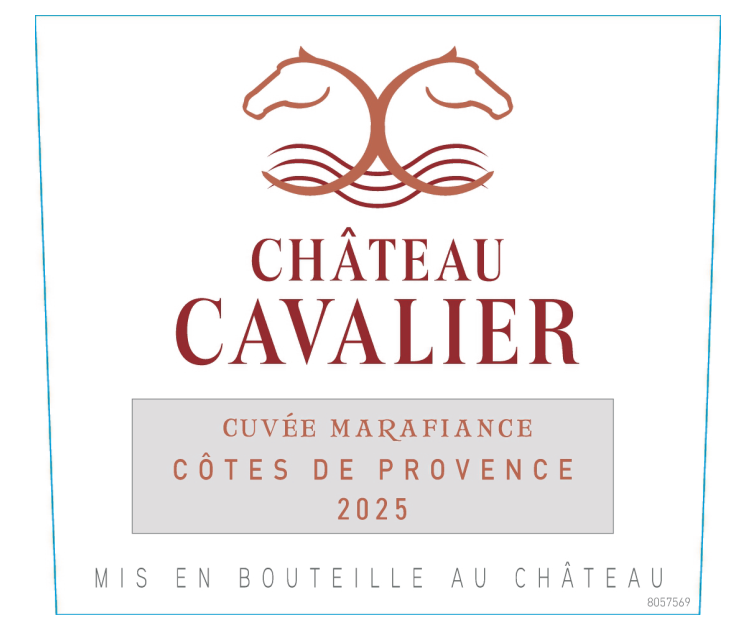 TABC label artwork for CHATEAU CAVALIER CUVEE MARAFIANCE