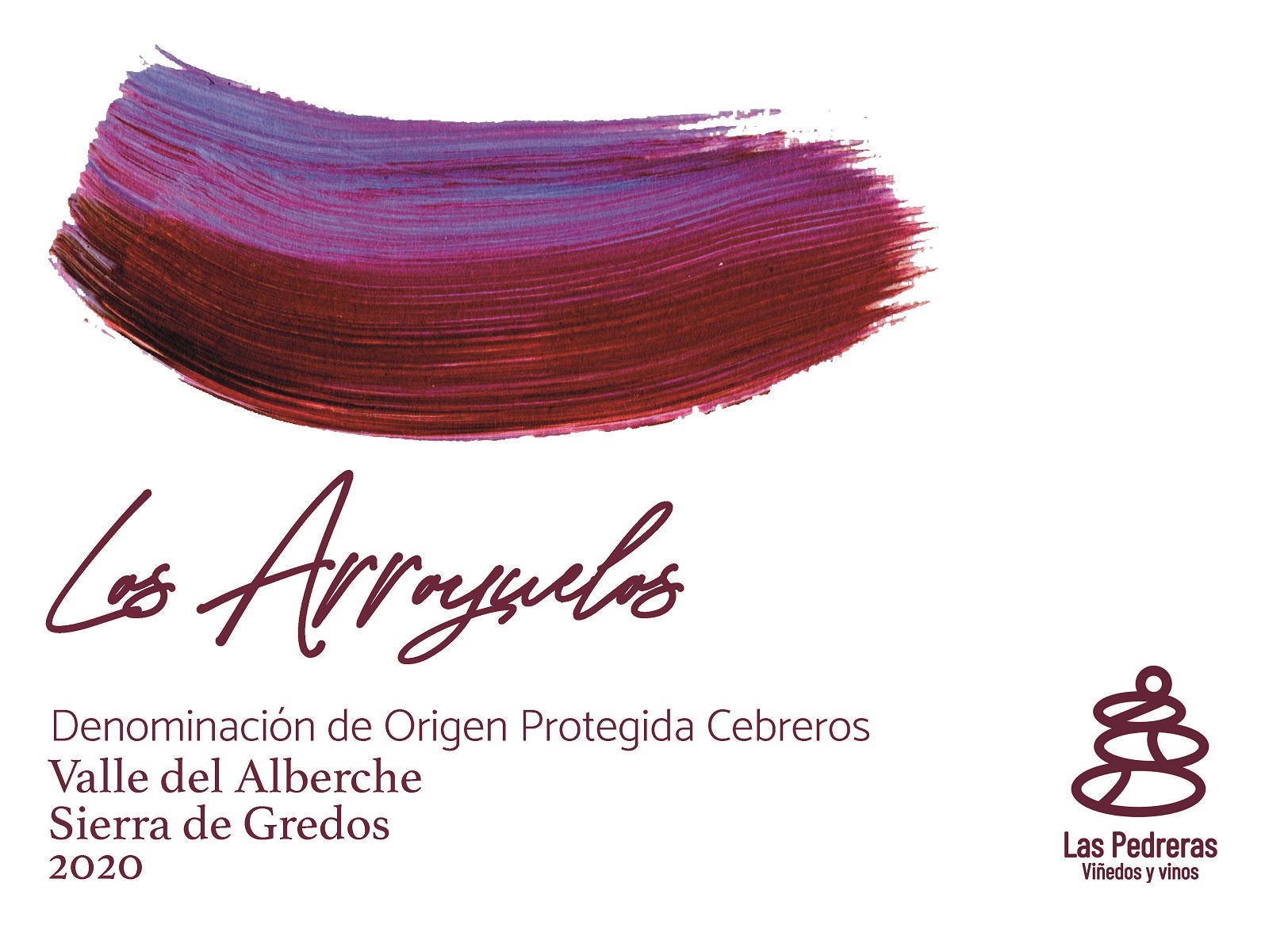 TABC label artwork for Las Pedreras Los Arroyuelos Garnacha