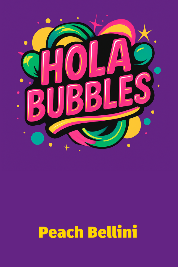 TABC label artwork for HELLO SPARKLING BELLINI