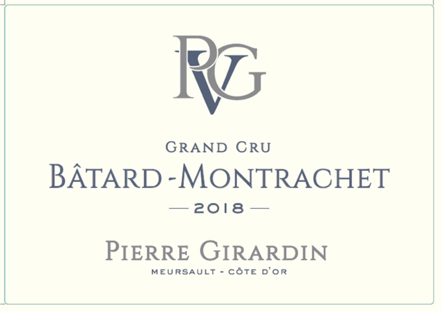 TABC label artwork for PIERRE GIRARDIN BATARD-MONTRACHET