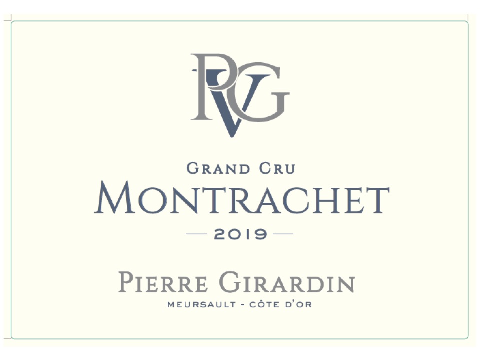 TABC label artwork for PIERRE GIRARDIN MONTRACHET