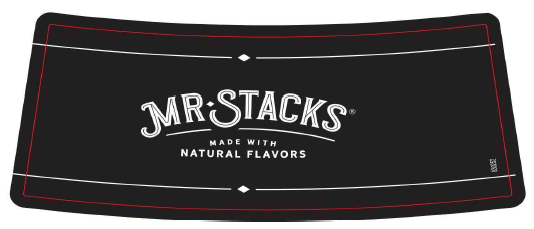 TABC label artwork for Mr Stacks Butterscotch