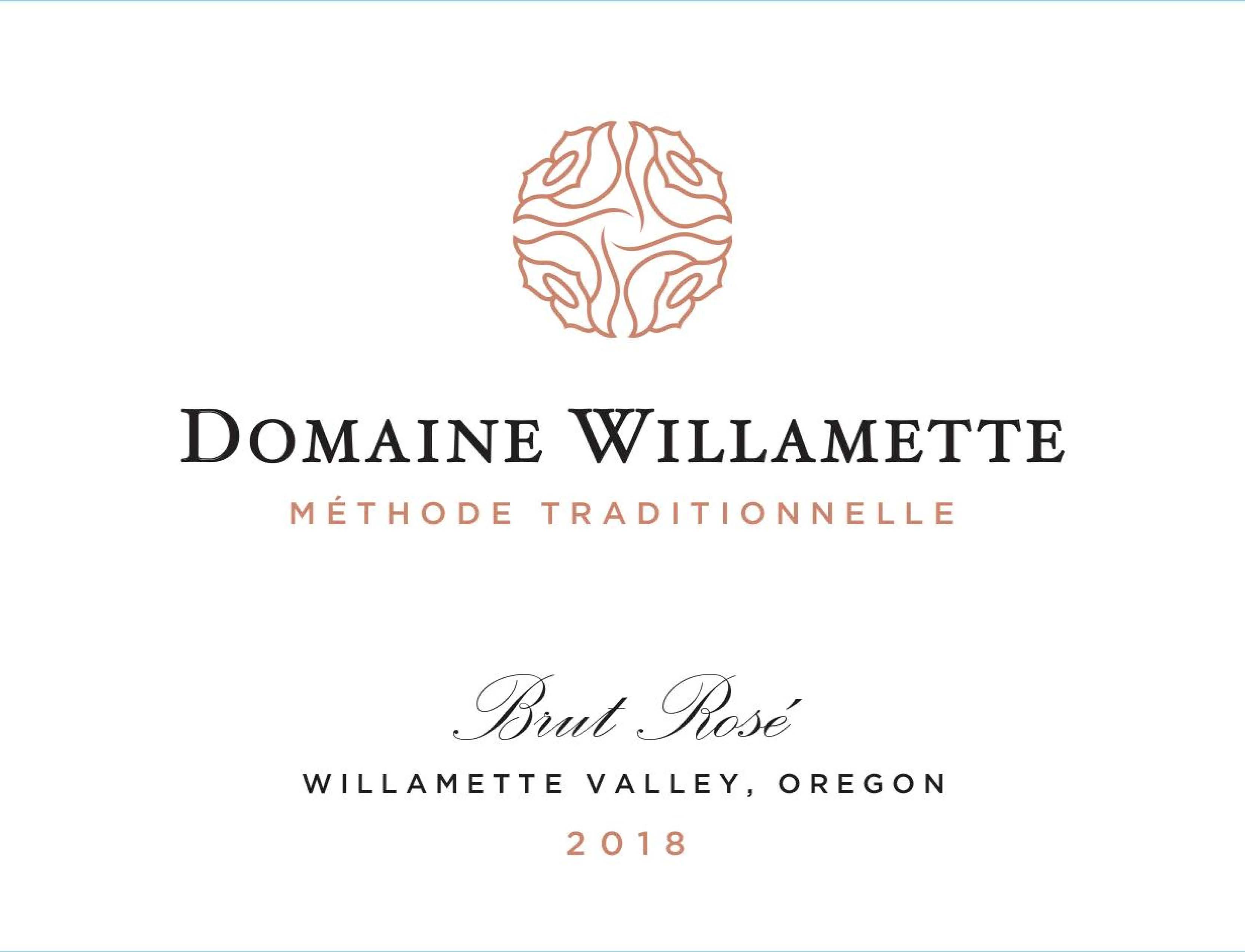 TABC label artwork for DOMAINE WILLAMETTE BRUT ROSE