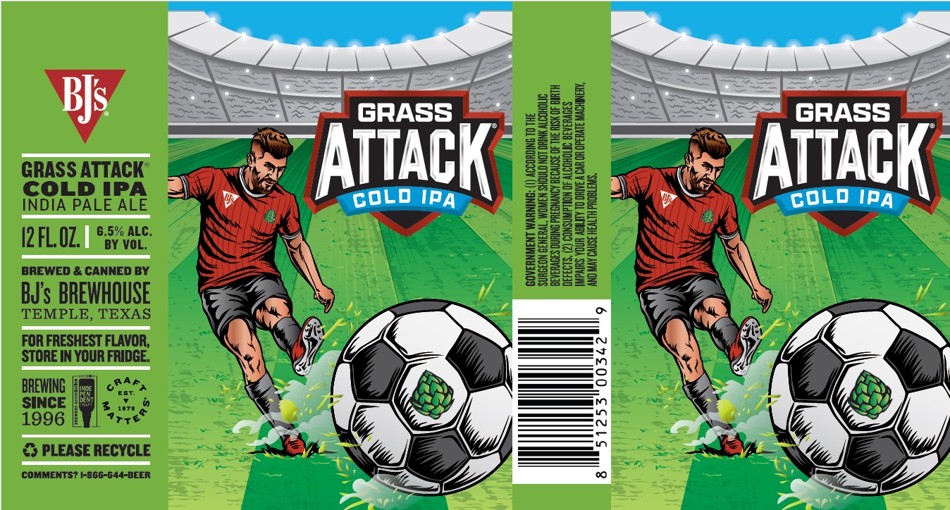 TABC label artwork for Grass Attack