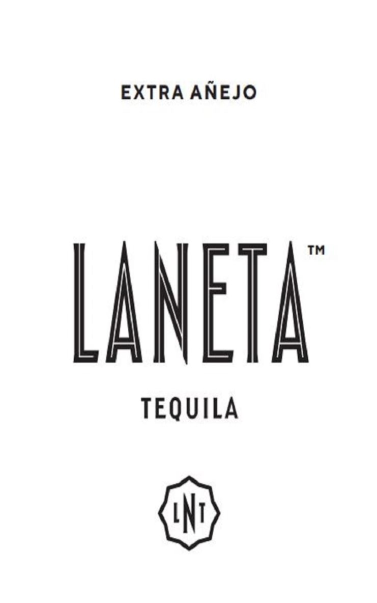 TABC label artwork for Laneta Extra Anejo Tequila