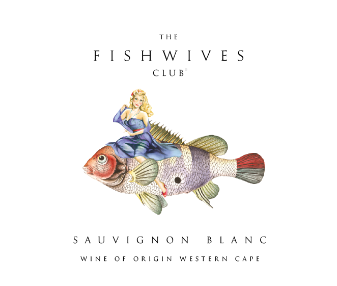 TABC label artwork for The Fishwives Club Sauvignon Blanc