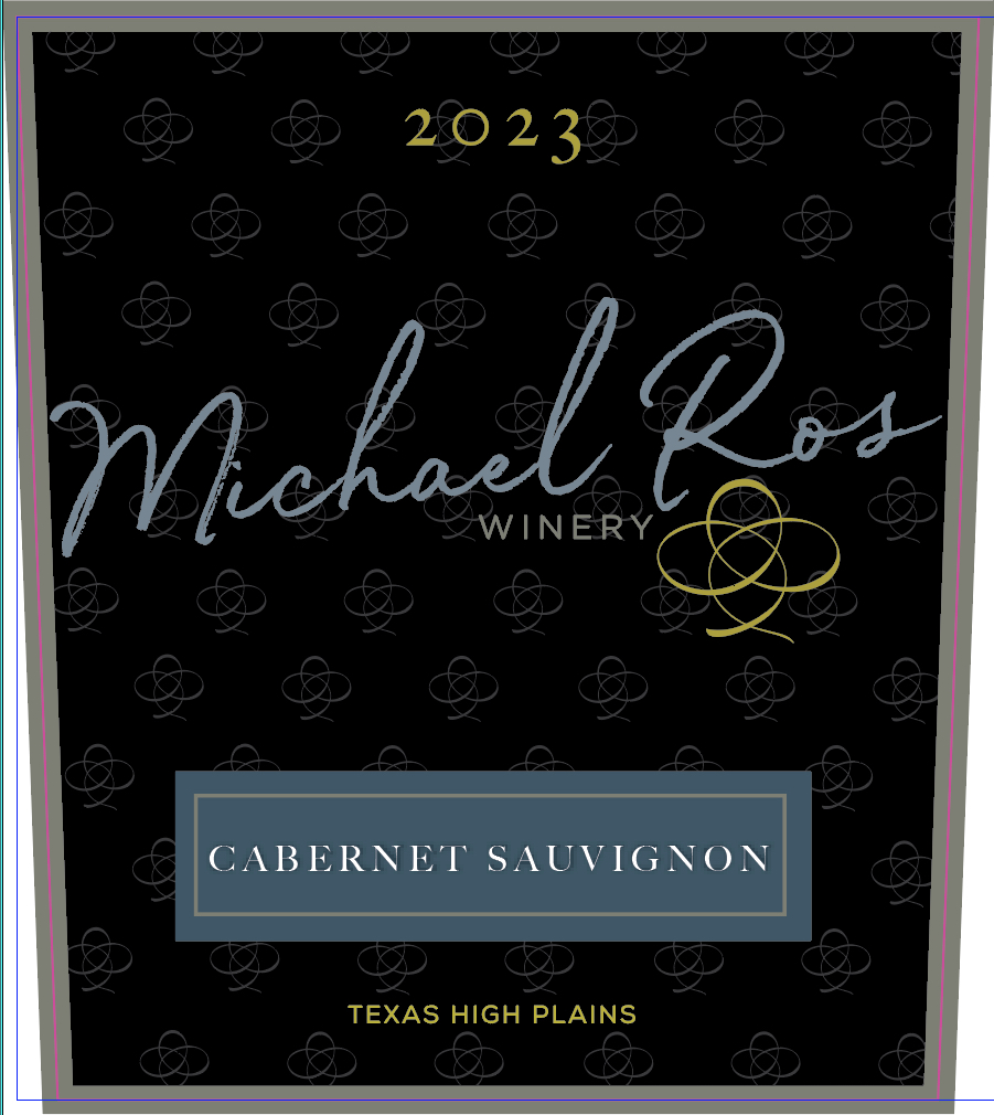 TABC label artwork for Michael Ros Winery Cabernet Sauvignon