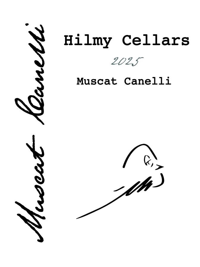 TABC label artwork for HILMY CELLARS MUSCAT CANELLI
