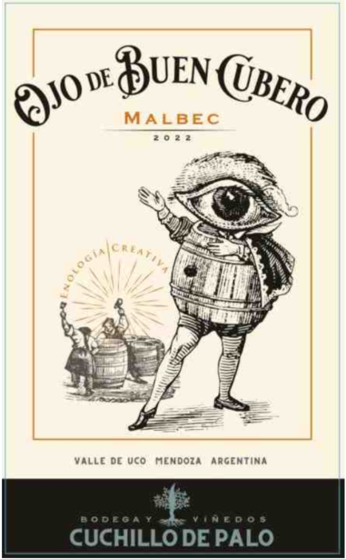 TABC label artwork for CUCHILLO DE PALO OJO DE BUEN CUBERO
