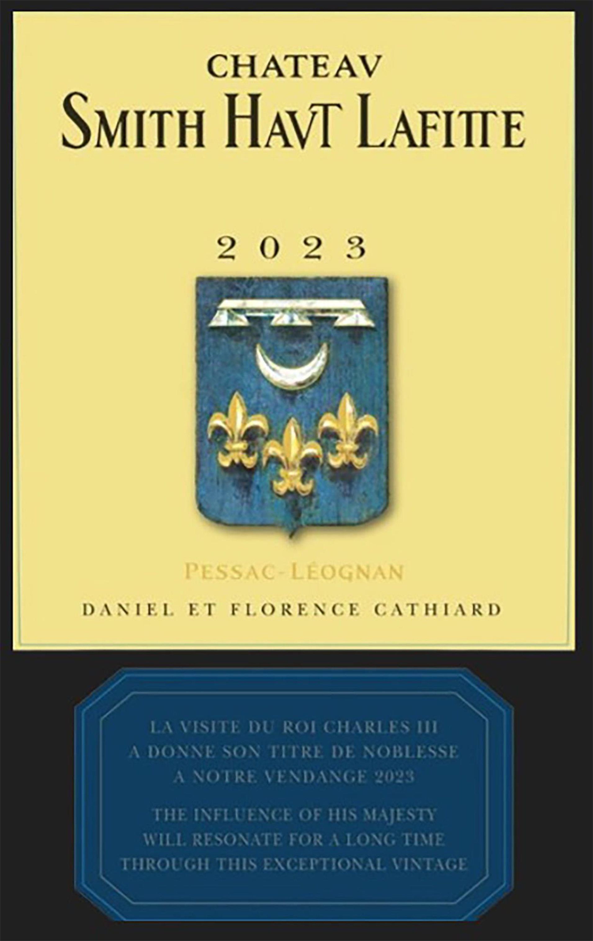 TABC label artwork for Chateau Smith Haut Lafitte Blanc Pessac