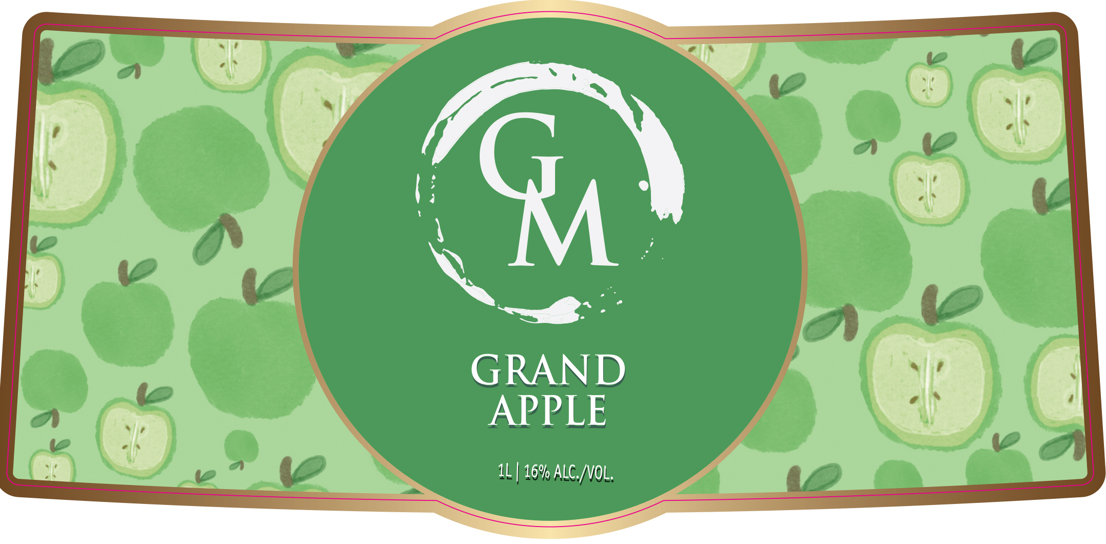 TABC label artwork for Grand Apple