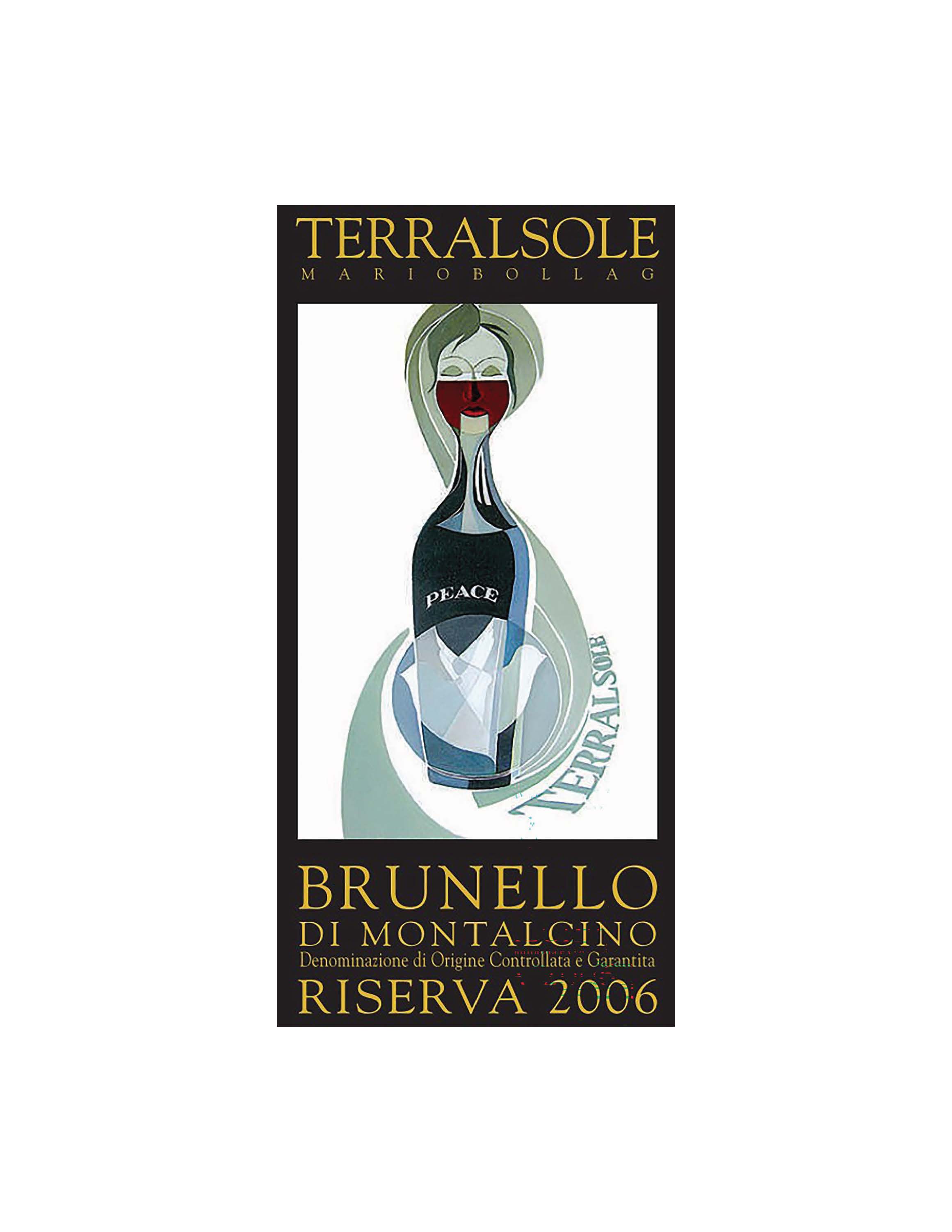 TABC label artwork for Terralsole Brunello Riserva