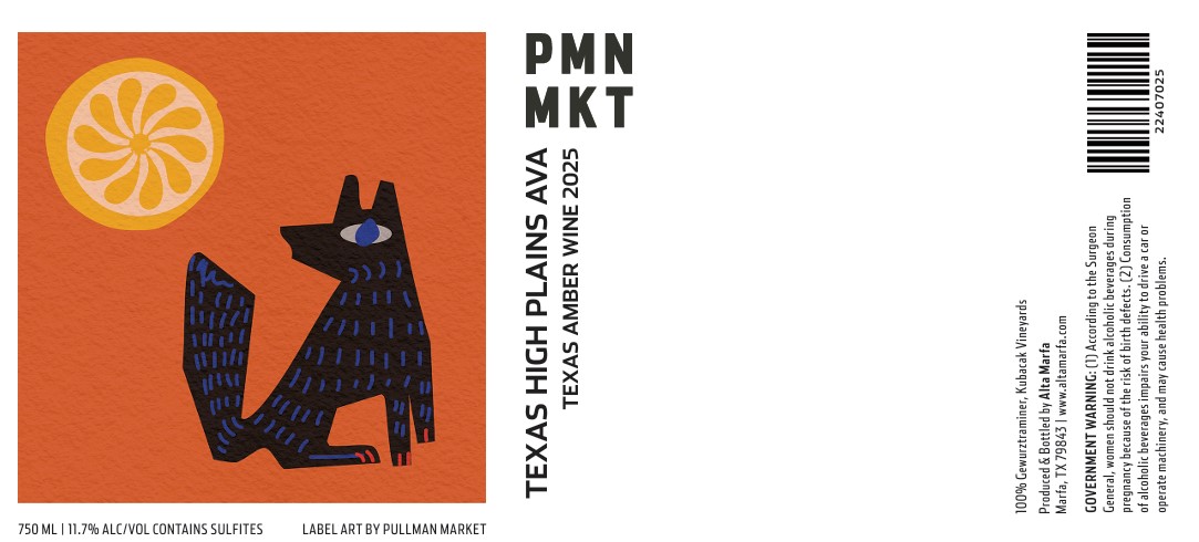 TABC label artwork for PMN MKT GEWURZTRAMINER