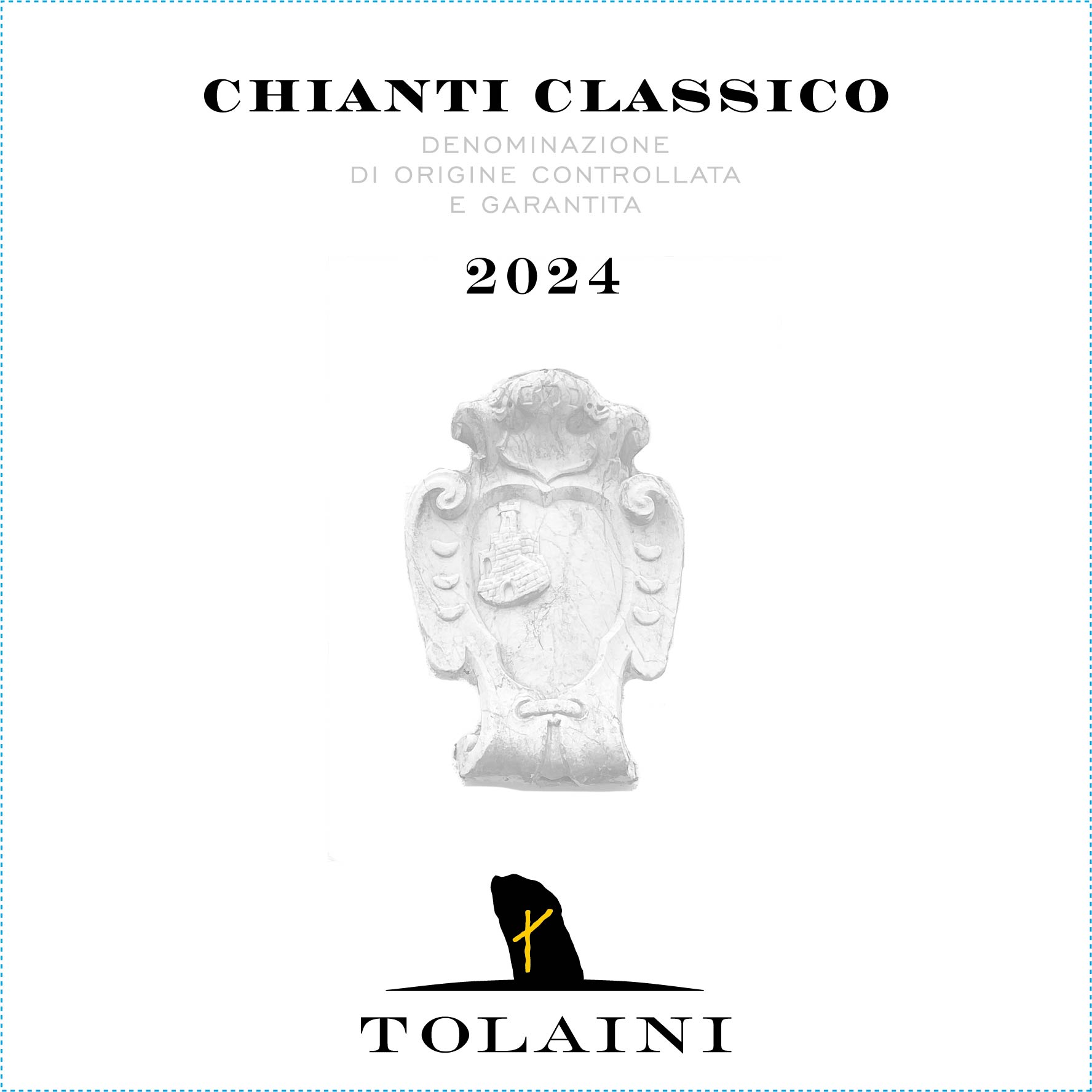 TABC label artwork for Tolaini Chianti Classico DOCG Annata