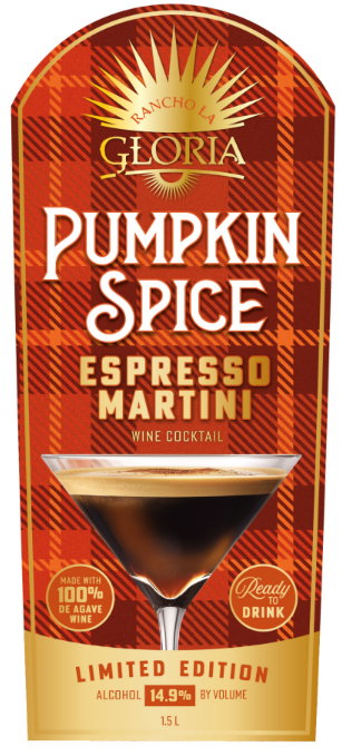 TABC label artwork for Rancho La Gloria Pumpkin Spice Espresso