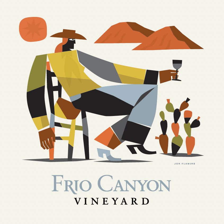 TABC label artwork for Frio Canyon Vineyard GSM