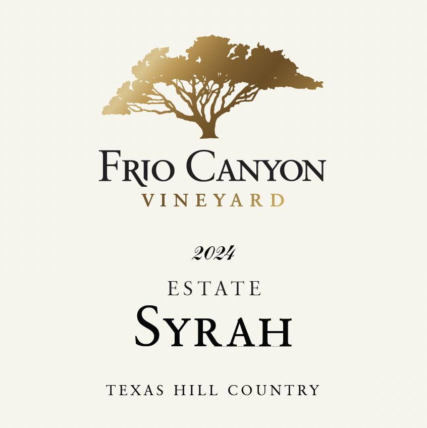 TABC label artwork for Frio Canyon Vineyard Estate Syrah