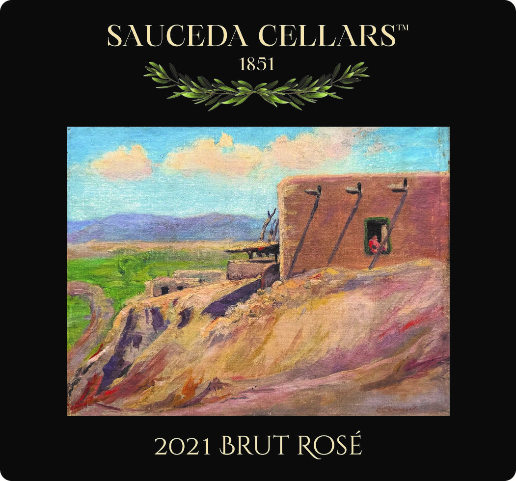 TABC label artwork for SAUCEDA CELLARS ROSE