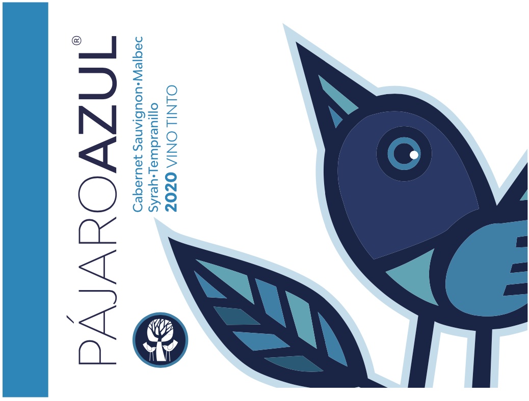 TABC label artwork for Guaname Pajaro Azul Red Blend