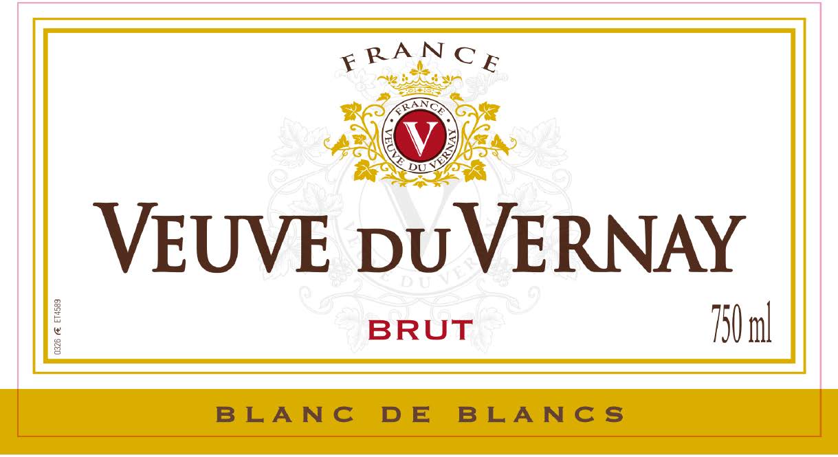 TABC label artwork for VEUVE DU VERNAY BRUT UGNI BLANC