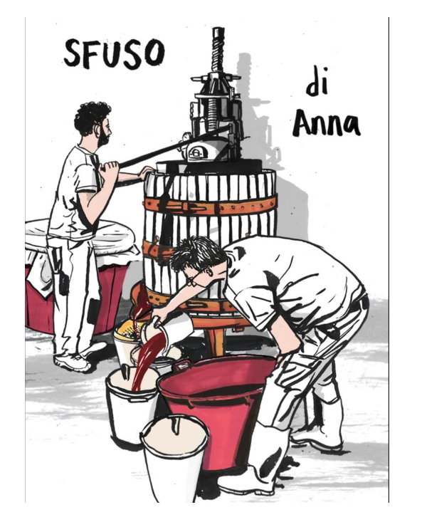 TABC label artwork for SFUSO DI ANNA - VINO DI ANNA