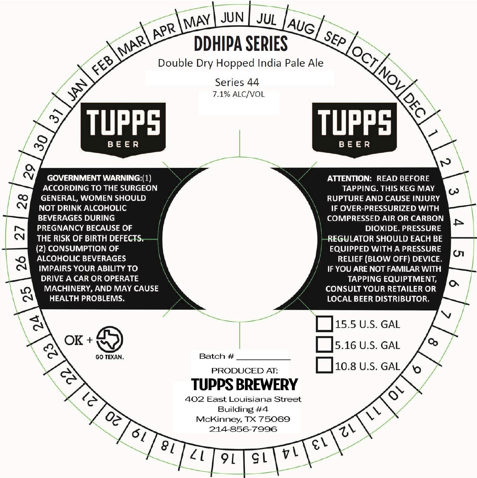 TABC label artwork for DDHIPA Series 44