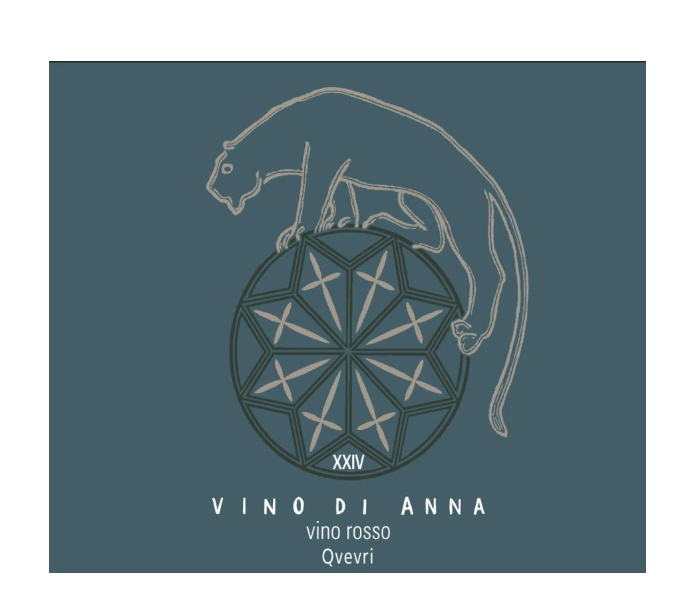 TABC label artwork for QVEVRI - VINO DI ANNA