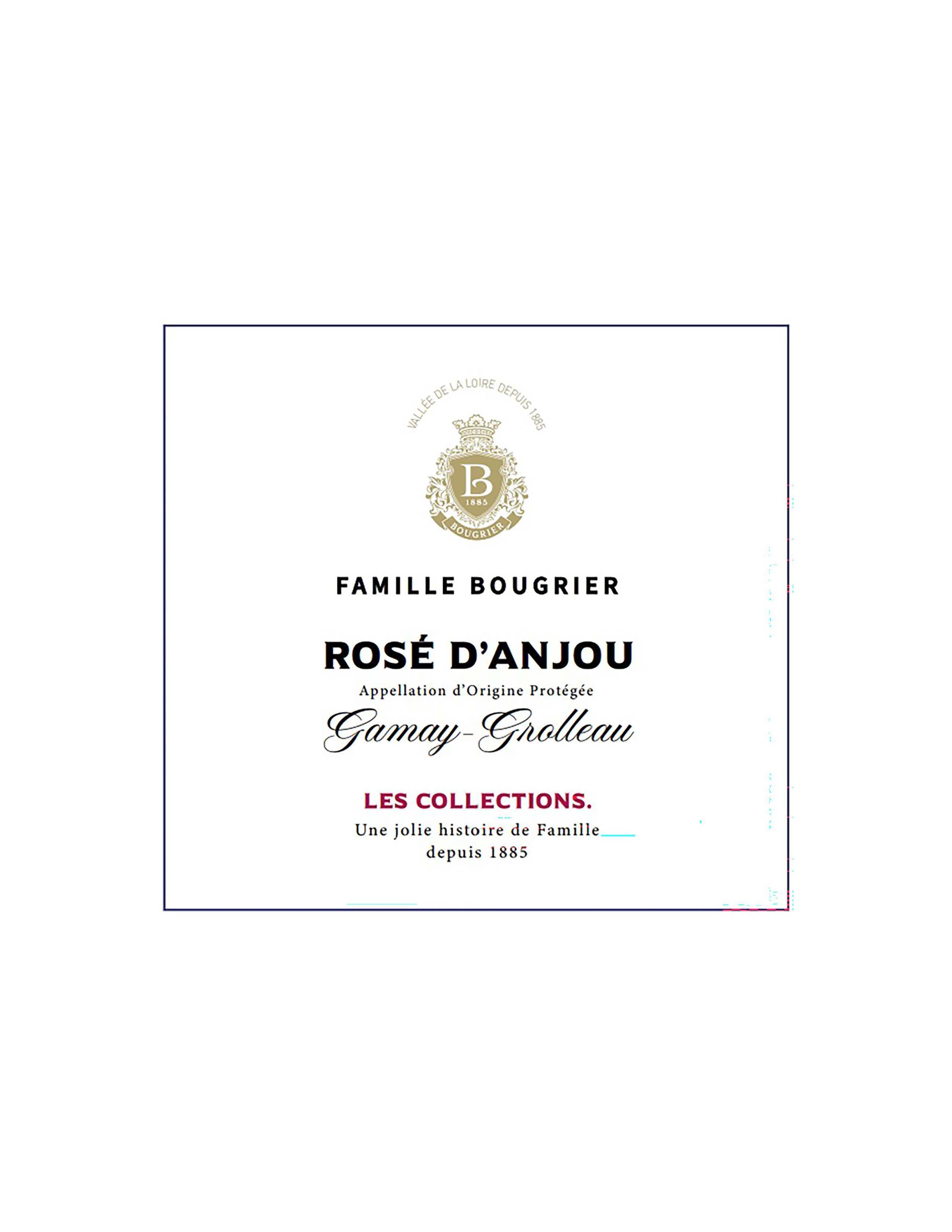 TABC label artwork for Famille Bougrier Rose d’Anjou