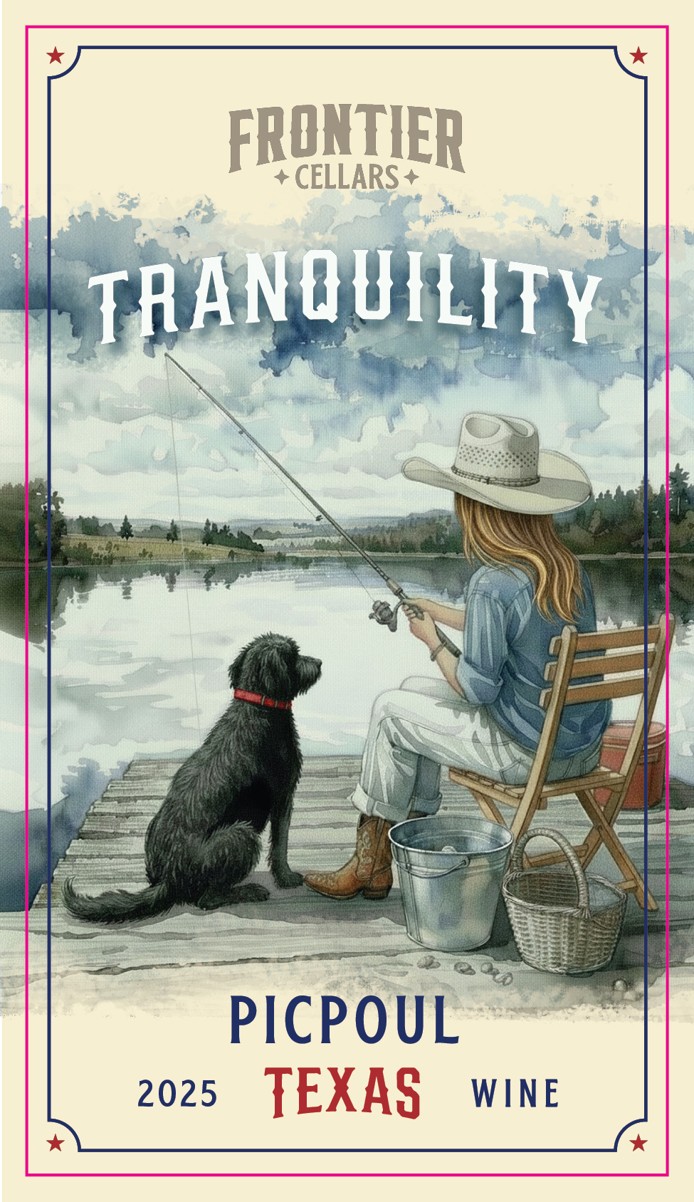 TABC label artwork for FRC 2025 Tranquility