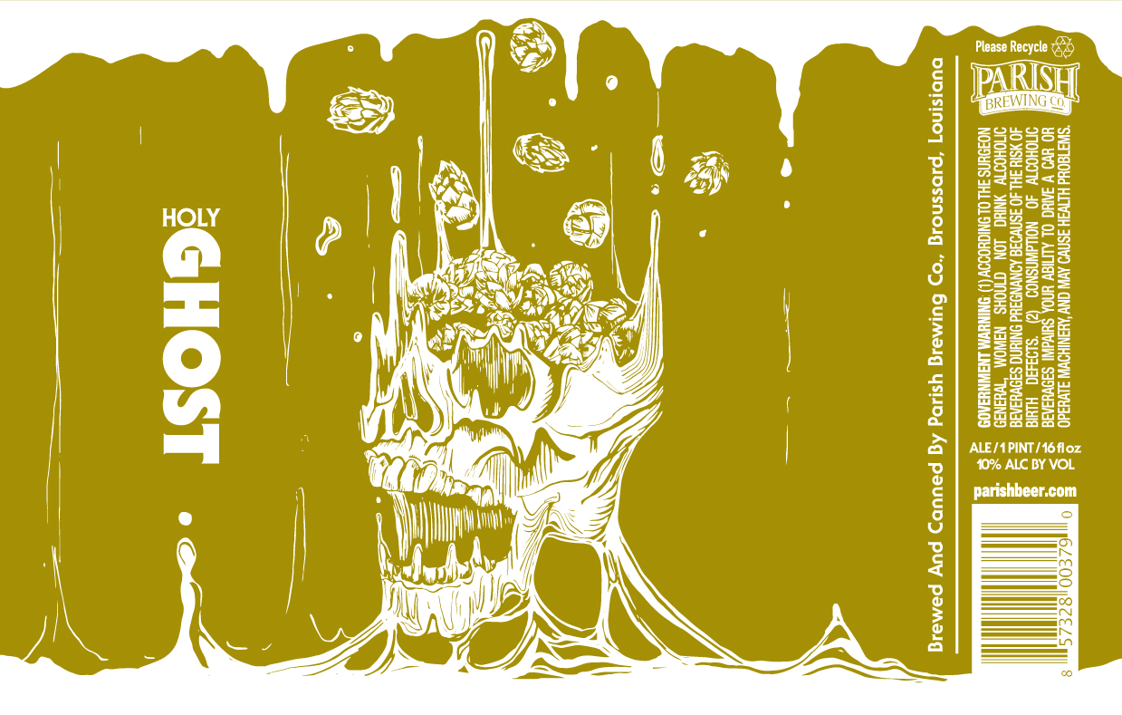 TABC label artwork for Holy Ghost