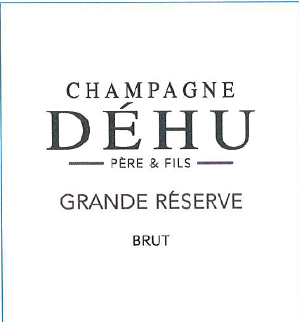 TABC label artwork for DEHU PERE ET FILS GRANDE RESERVE